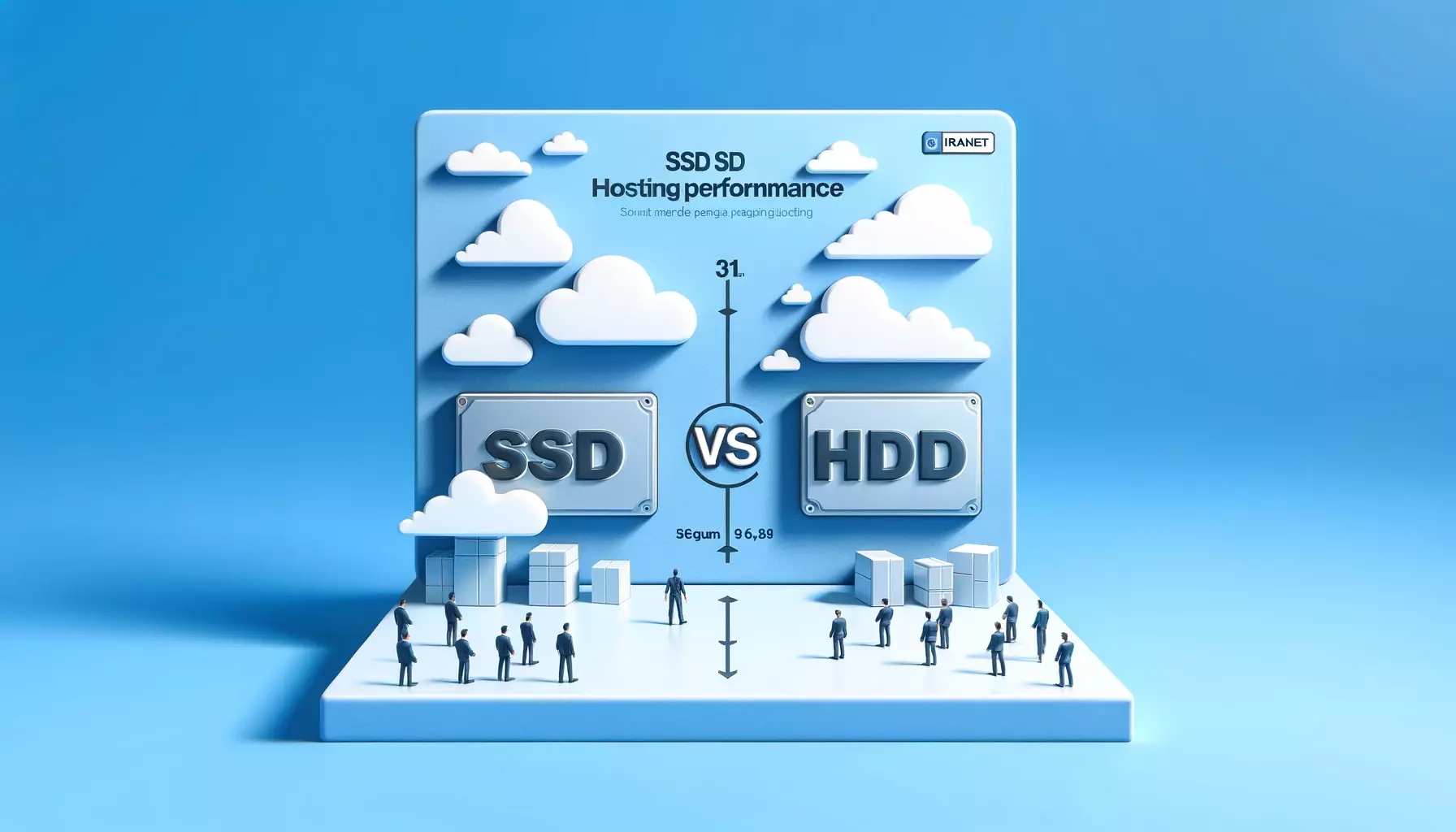هاستینگ SSD در مقابل HDD تأثیر آن بر عملکرد وب‌سایت
